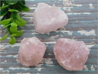 ROSE QUARTZ ROCK STONE LAPIDARY SPECIMEN