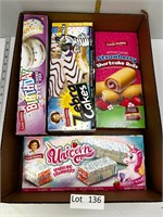 Lot of Little Debbie's Snack Cakes