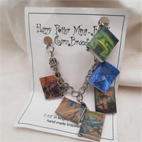 Harry Potter Mini Books 7 1/2" Charm Bracelet