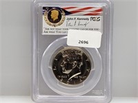 PCGS 2014-P SP67 UNC JFK Half $1