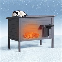 Ciokea Outdoor Cat House Weatherproof,Feral Cat Ho
