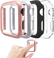 4 Pack Compatible for Apple Watch Case 38mm