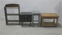 Assorted Wood Furniture Items See Info