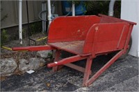 Mr. Mcgregor's Little Red Painted Wheelbarrow
