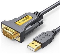 25$-UGREEN USB to RS232 DB9 Serial Adapter Cable