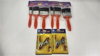 (2) Packs of Brushes & (2) Packs of Clamps