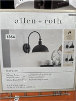 ALLEN + ROTH SWING ARM WALL SCONCE RETAIL $80