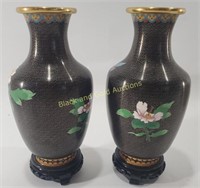 VTG Chinese Matching Vases