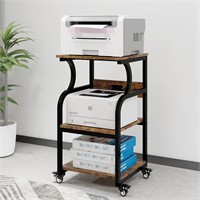 Natwind 3 Tier Printer Stand,Printer Table with Ad