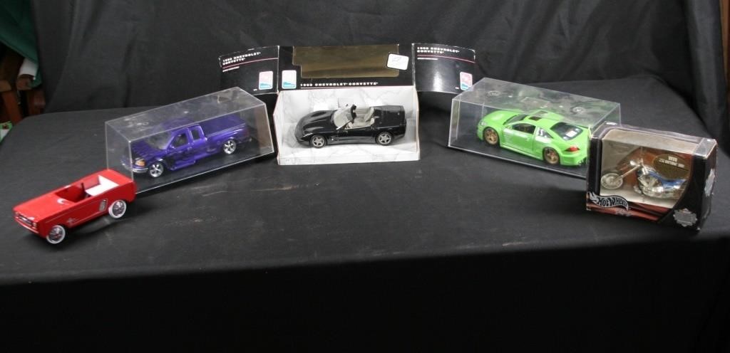 Die Cast Cars & Motor Cycle