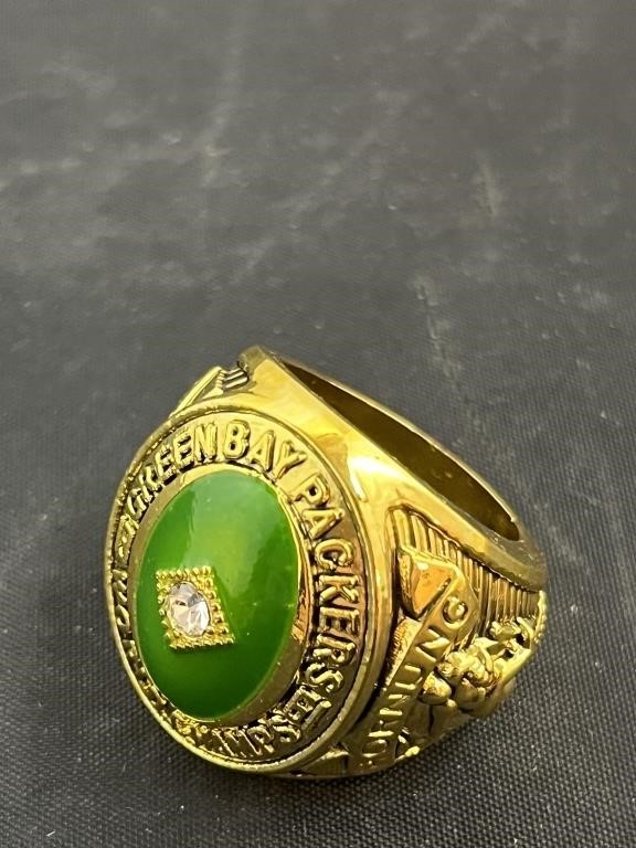 1961 Replica Packers Hornung Championship Ring