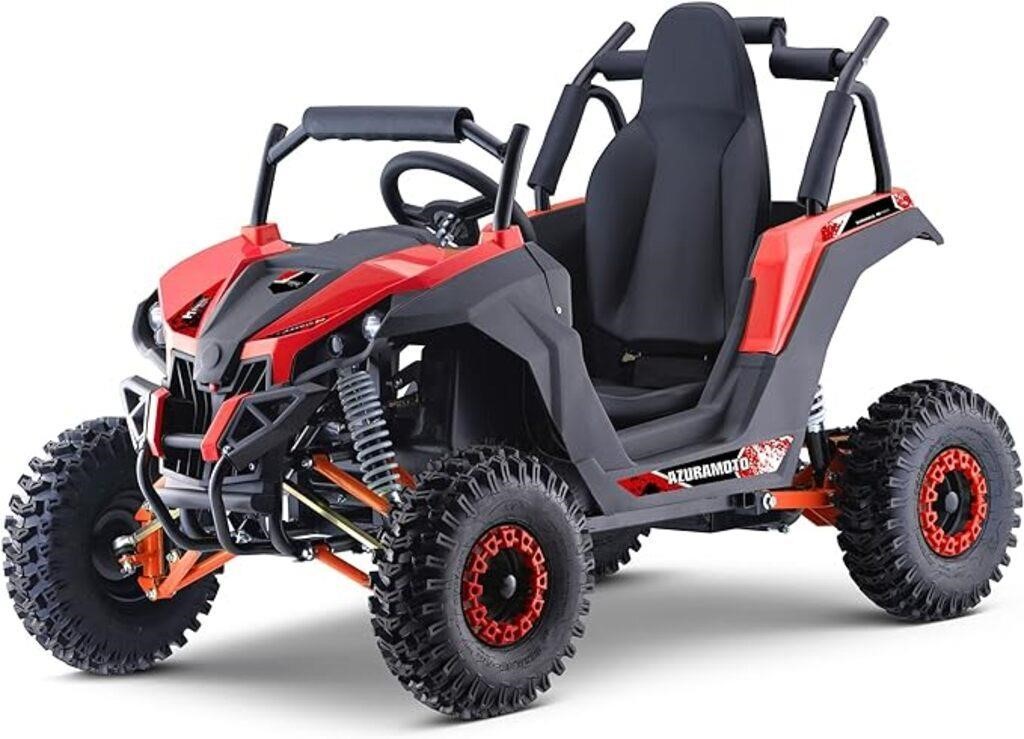 Raider Kids UTV 48v 1200w Full Suspension Red