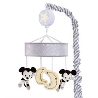 Disney Baby Mickey Mouse Gray/Yellow Musical Baby