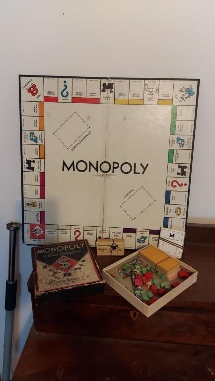Vintage 1946 pat monopoly