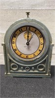 Vintage New Haven Alarm Clock Untested 5" Wide X 7
