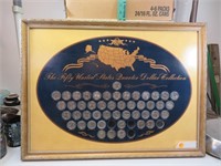 The Fifty United States Quarters in Frame (READ)