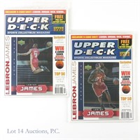 2003 Upper Deck Magazines Lebron RC (Sealed) (2)