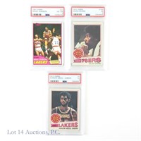 1977 Topps / 1981 Topps NBA Basketball Cards (PSA)