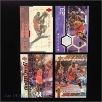 1998-00 Upper Deck Michael Jordan Insert Cards (4)