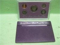 1988 United States Mint Proof Set - 5 Coins