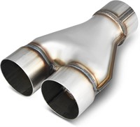 3 Inch Dual Exhaust Y Pipe, 3"