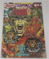 CONT COMICS CYBERRAD TOO HOT TO HANDLE #2 AND CARD