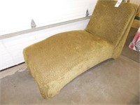 Leopard Pattern Fainting Couch, 58"Lx30"W.