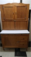 Antique Hoosier Kitchen Cabinet 40wx24dx69"h