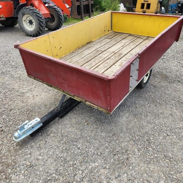 HD Garden Trailer 78"L x 48"W x 14"D