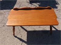 Small vintage wood table.