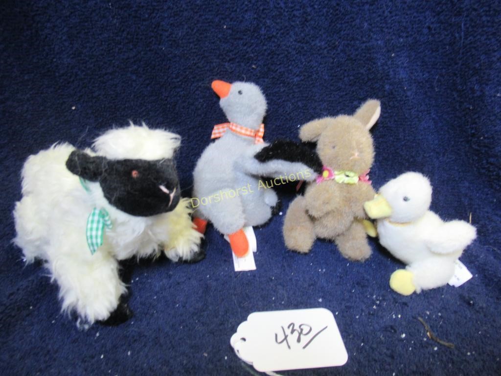 MUFFY'S, TED, WEBSTER THE DUCK, LUCY THE GOOSE, &
