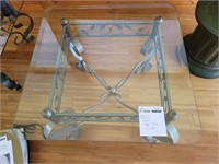 SideTable with Bevelled Glass Top