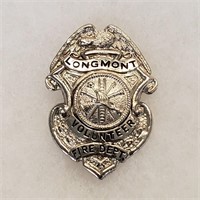 Vintage Longmont Colorado Fire Dept Badge