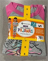 MM 6 Girl's 4pc Favorite Pajamas