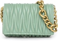 Montana West Green Quilted Women's Purse