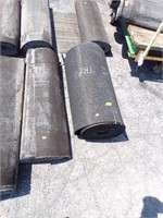 2 rolls of roofing material