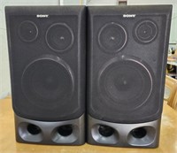 (AW) Sony Speakers
           Model # SS- D555,