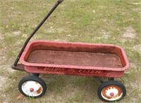 Radio Flyer Wagon with Rust