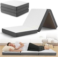 4 Inch Trifold Foldable Bed Mattress Twin