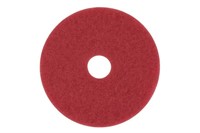 CASE OF 5 -  LARGE 18" RED BUFFER PADS