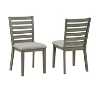 Delaney Slat-Back Dining Chair Set