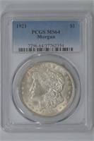 1921 Morgan Silver Dollar