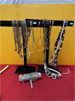 Necklaces, Watches & Bracelets w/ display Stands