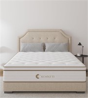 Queen Size Mattress  10 Inch Memory Foam Hybrid