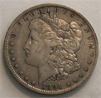 1891-O Morgan Dollar