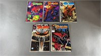 Spawn #1-5 1992 Key Image Comic Books