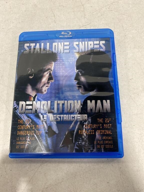 DEMOLITION MAN BLU-RAY