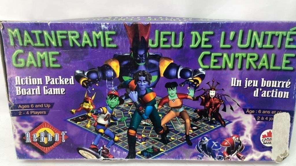 Mainframe Game Action Board Game