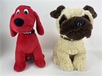 Clifford & Pug Stuffies
