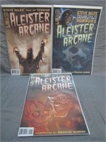 3 Assorted "Aleister Arcare" Comics